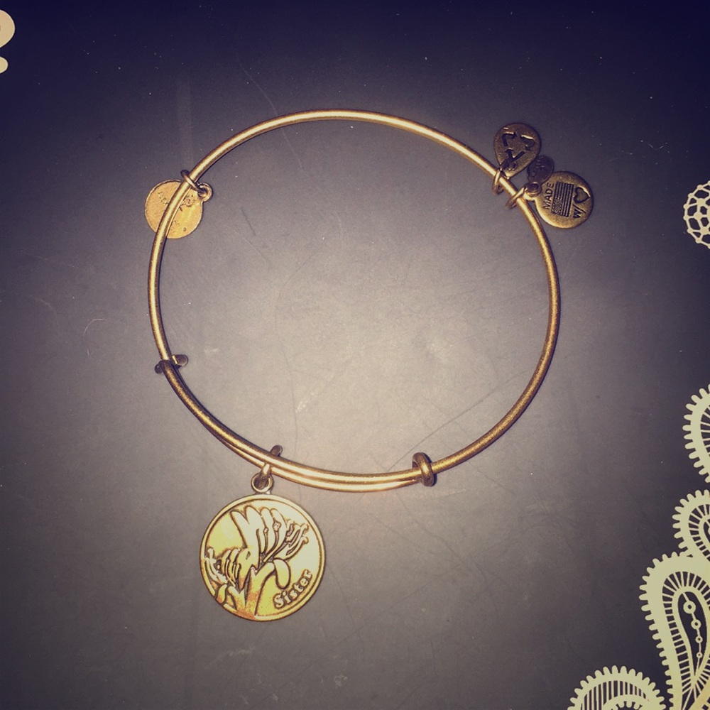 Sister Alex and ani bracelet